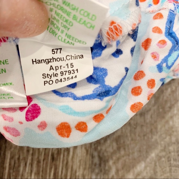 Lilly Pulitzer Dusk Multi Shell Me About It Romper - Picture 8 of 8